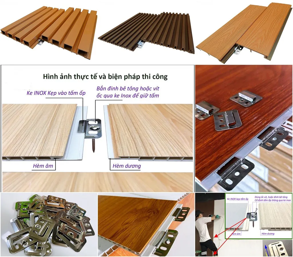 Ứng dụng của Ke Inox
