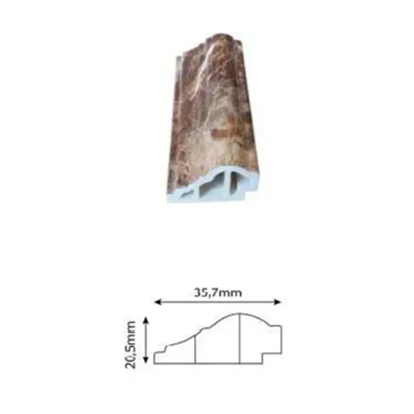 Phào kết thúc vân đá