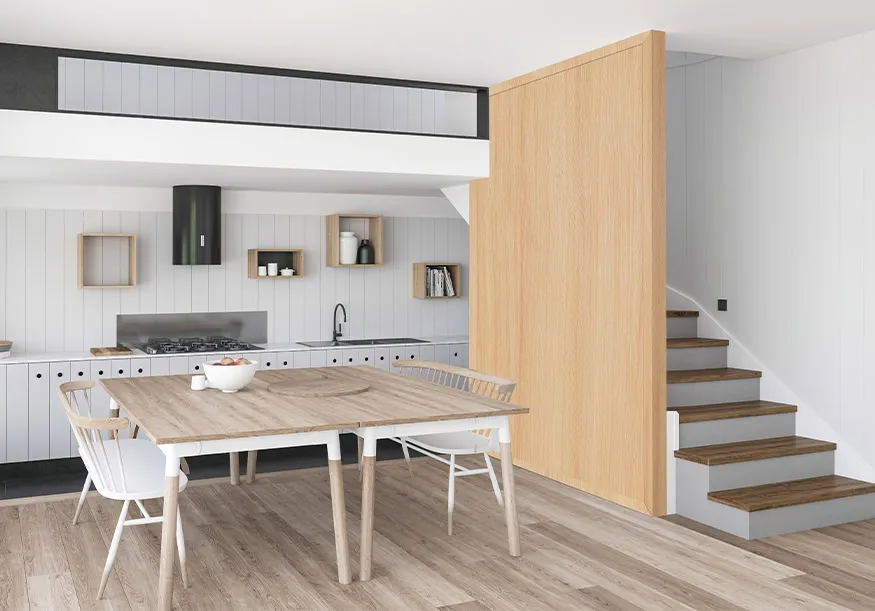 Ung Dung Vach Cau Thang Vach Ngan Nhua